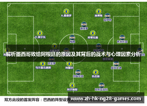 解析墨西哥败给阿根廷的原因及其背后的战术与心理因素分析